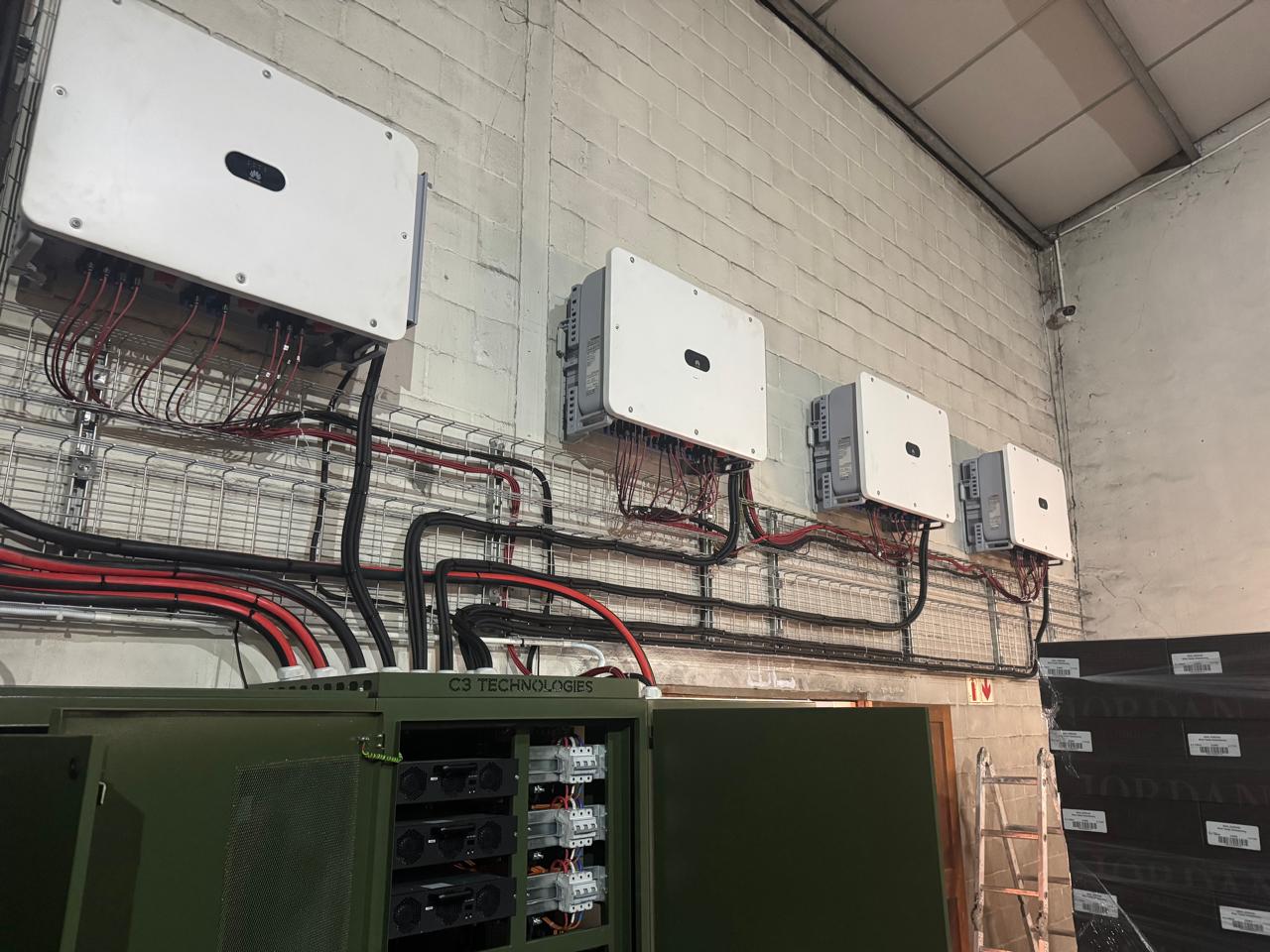 Power conversion equipment at Jordan Wine Estate