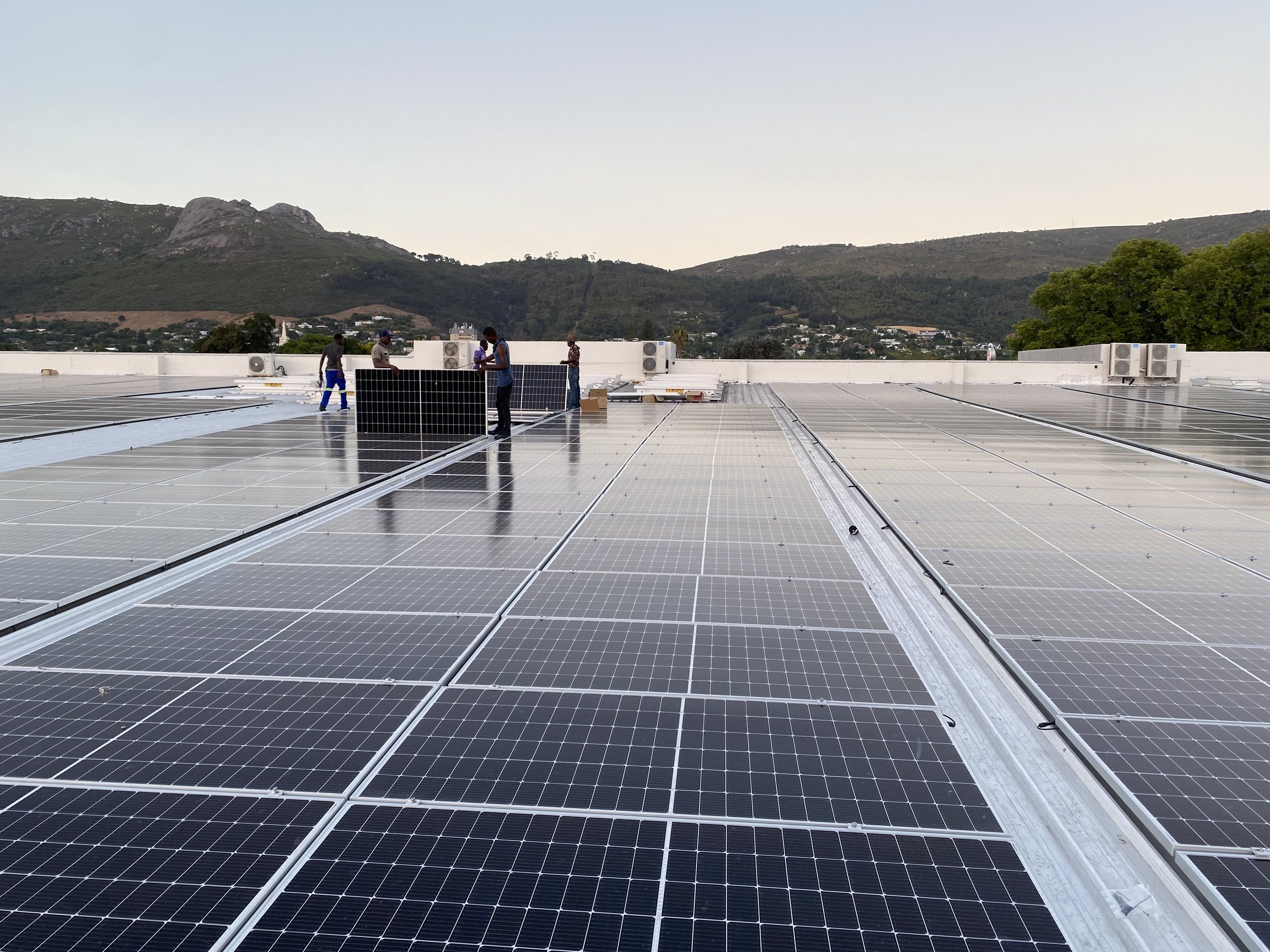 Rooftop Solar PV installation at Rembrandt Mall